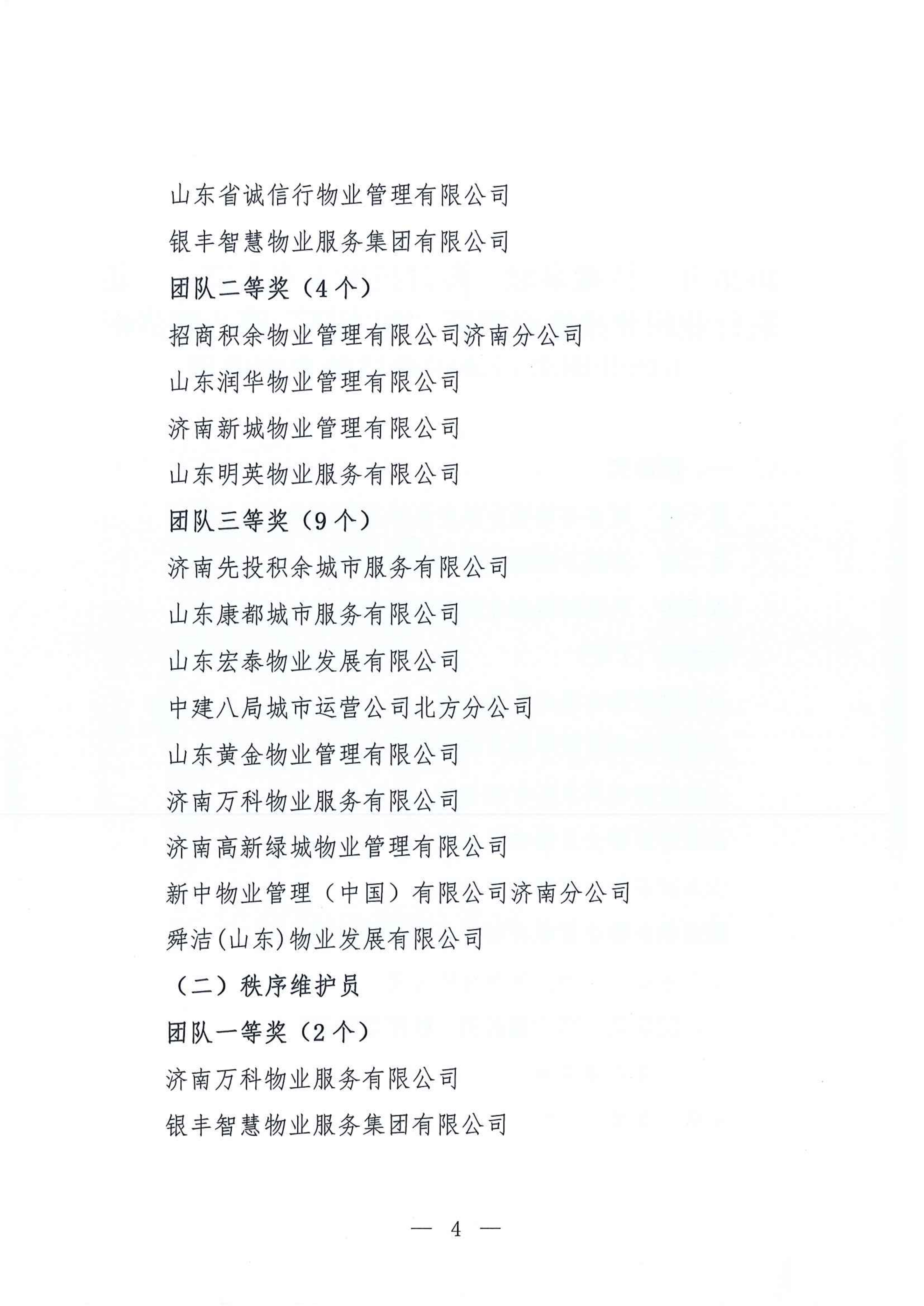 0622关于公布银丰杯第八届济南市物业服务行业职业技能竞赛成绩的通知_04